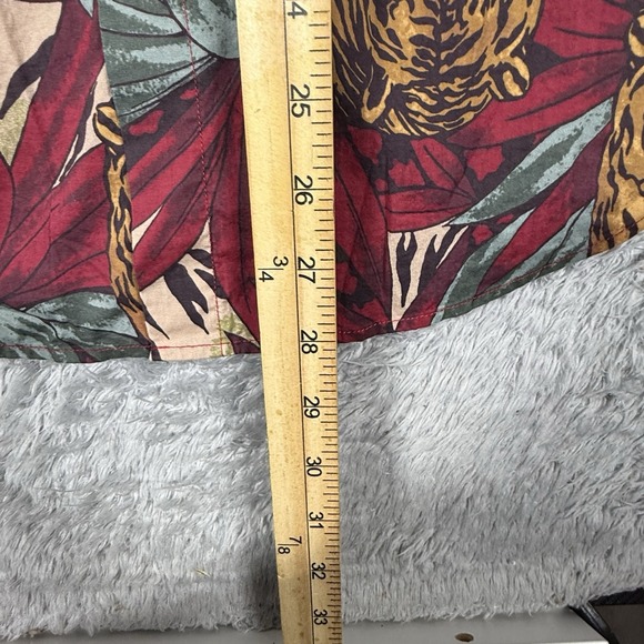 Bonobos Hawaiian Shirt Mens S Red Short‎ Sleeve Regular Fit Floral Print - Picture 5 of 7